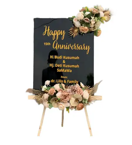 Papan Bunga Akrilik Kledung Karangdalem