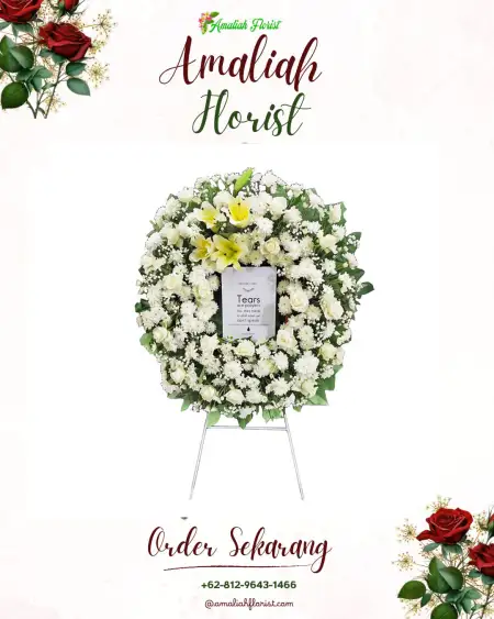 Krans Bunga Duka Kledung Karangdalem