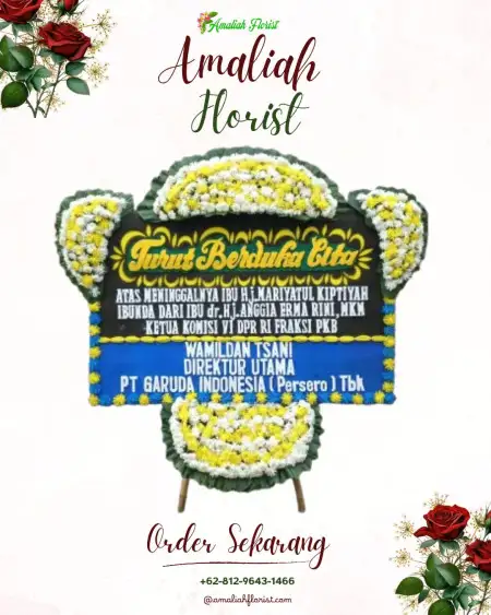 Papan Bunga Duka Kledung Karangdalem